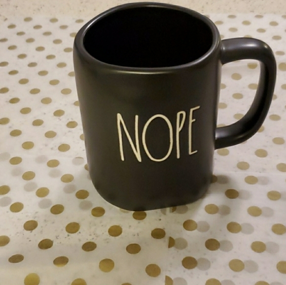 Rae Dunn Other - New!! Rae dunn mug, black, nope